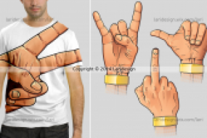 Отрисовка принтов для футболок по эскизам заказчика