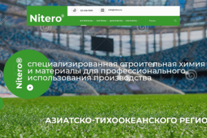 Дизайн сайта Nitero