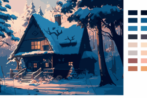 Зимняя избушка