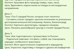 Контент-план