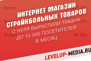 SEO сайта интернет магазина страйкбольных товаров