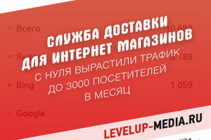 SEO сайта службы доставки для интернет магазинов