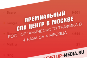 SEO премиального СПА центра  в Москве