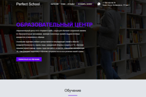 Perfect School. Верстка и интеграция с WordPress