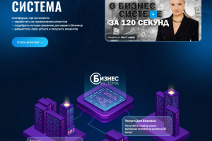 Бизнес система - разработка сайта