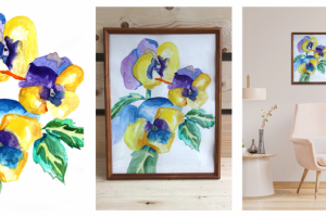 Рисунок цветы