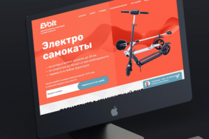Создание Landing page по продаже электросамоваров