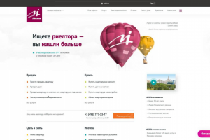 Сайт для компани Миэль