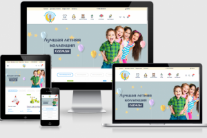 Адаптивная вёрстка интернет-магазина