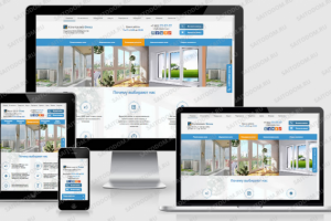 Сайт оконной компании