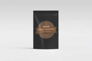 Этикетка зерен кофейни «Делай Добро»