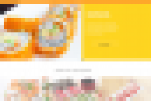 Лендинг страница суши