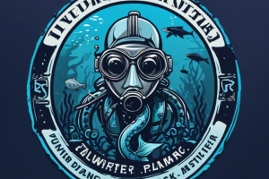 Логотип дайвинг центра