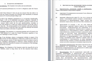 En-Ru Договор о поручительстве и возмещении ущерба