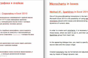 Ru-En Микрографики в ячейках
