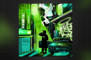 Анимация музыкальной обложки