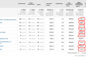 Google КМС: 53 заявок на свадебную фотосессию