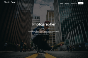 Landing page - Фотограф