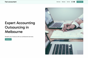 Landing page - Бухгалтерская компания