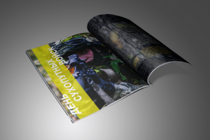 Разворот журнала