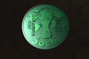 Медаль Football 2018  Sochi