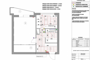 План теплых полов