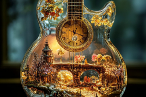 Гитара из стекла