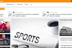 Разработка и поддержание медиапортала EMSport