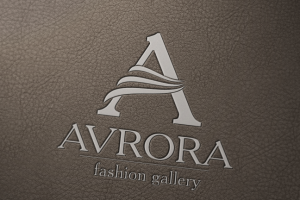 Разработка логотипа для салона одежды "Аврора"