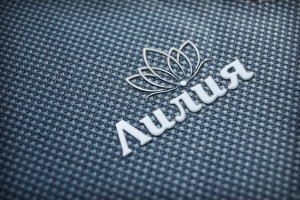 Разработка логотипа для магазина тканей http://ткани-74.рф