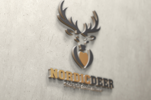 Логотип для фирмы зоотоваров "Nordic deer"