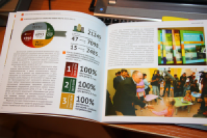 Буклет с инфографикой для Минобрнауки Челябинской области 2016