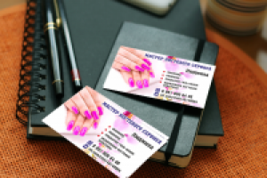 Визитки  Мастер ногтевого сервиса