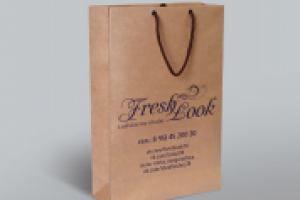 Фирменный пакет для салона красоты, г. Челябинск