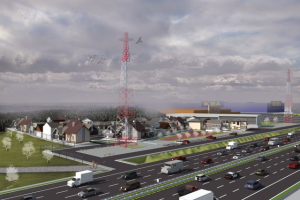 Визуализация коттеджной выставки