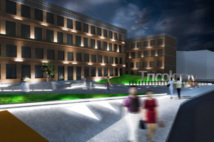 Визуализация бизнес центра