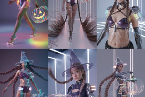 Halloween creative art photography