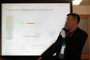 Выступаю с докладом на конференции