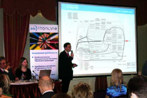 Выступаю с докладом на конференции