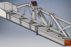 Труба загрузочная телескопическая