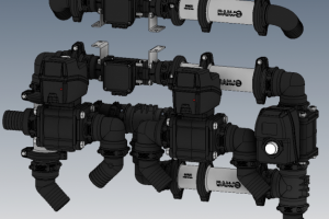 Распределитель потоков самоходного опрыскивателя