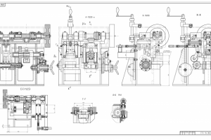Механизм формовки и отрезки (Л.2)