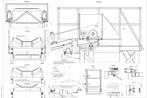 Конвейер ленточный наклонный (лист 2)