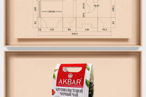 Упаковка для чая Акбар