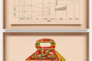 Упаковка для шоколада "Алёнка"