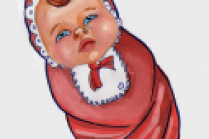 Кубик для дошкольного заведения (одна сторона)