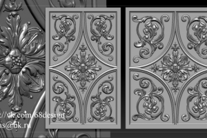 Резные кухонные фасады