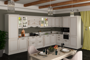 Визуализация классической кухни