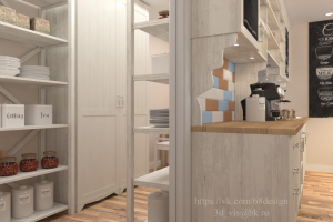 Дизайн небольшой кофейни в стиле Прованс. г.Москва