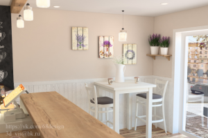 Дизайн небольшой кофейни в стиле Прованс. г.Москва